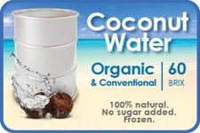 Organic & Conventional Coconut Water